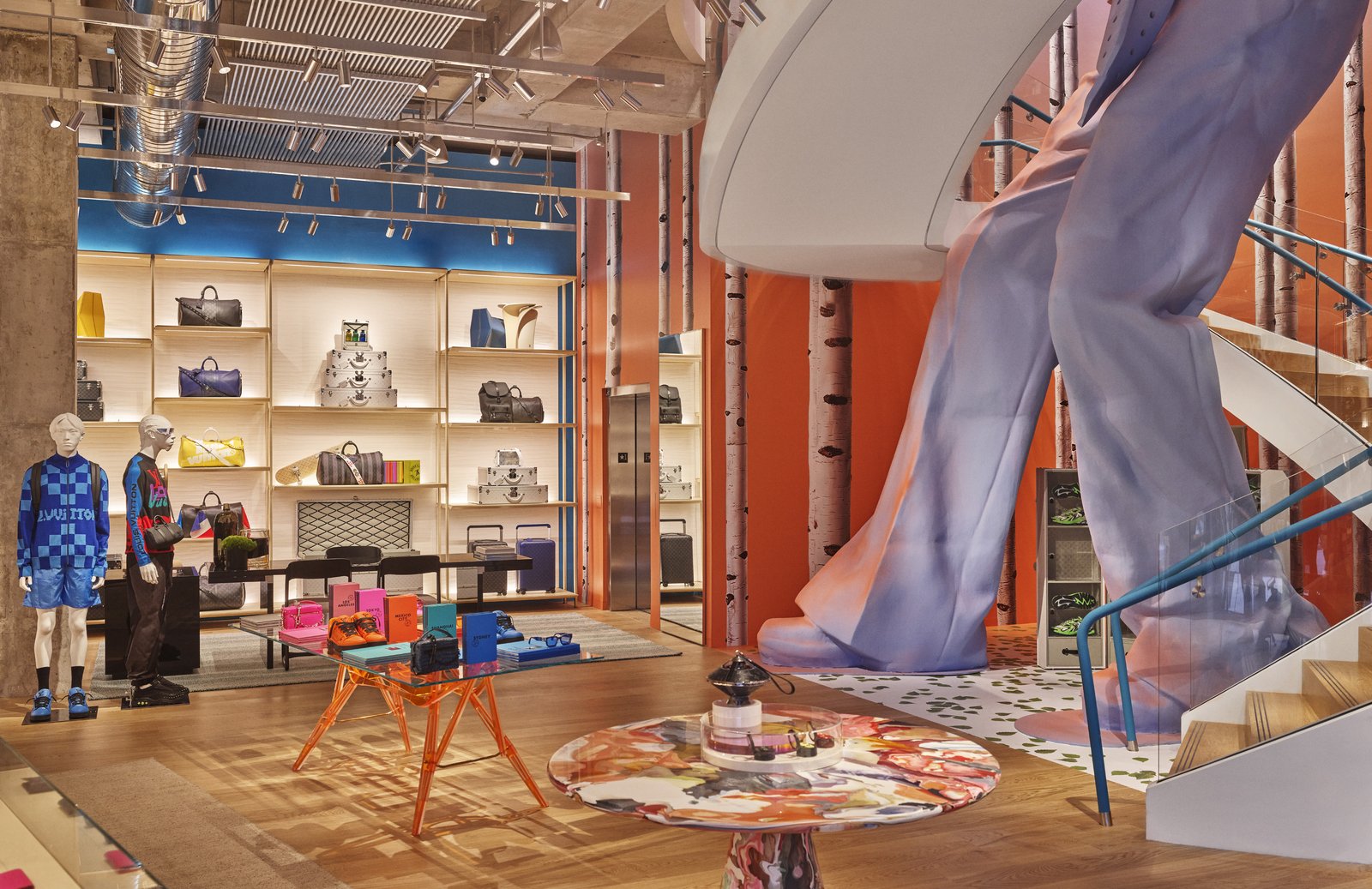 Meyer Davis portfolio — a Louis Vuitton retail interior, reflecting the firm's breadth across luxury hospitality and retail design